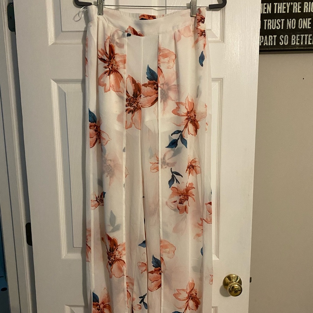 Floral pants